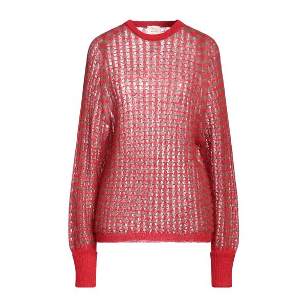 【送料無料】 アリジ レディース ニット&セーター アウター Sweaters Red｜asty