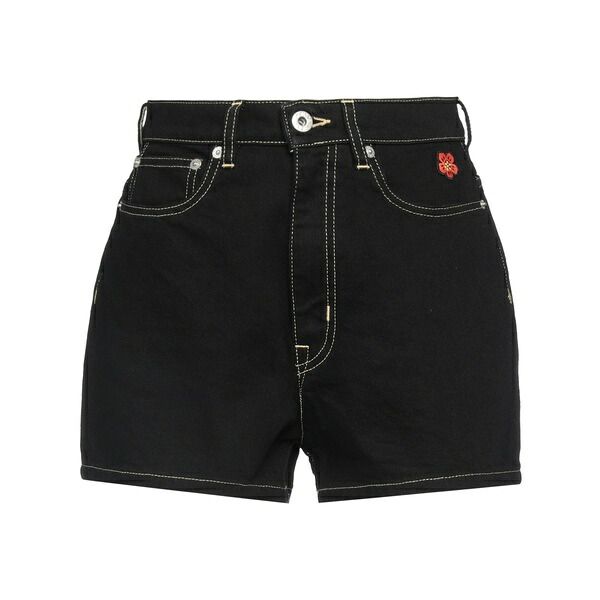 【貨物輸送無料】 ケンゾー レディース ジーンズズボン下 ボトムス Denim shorts Black