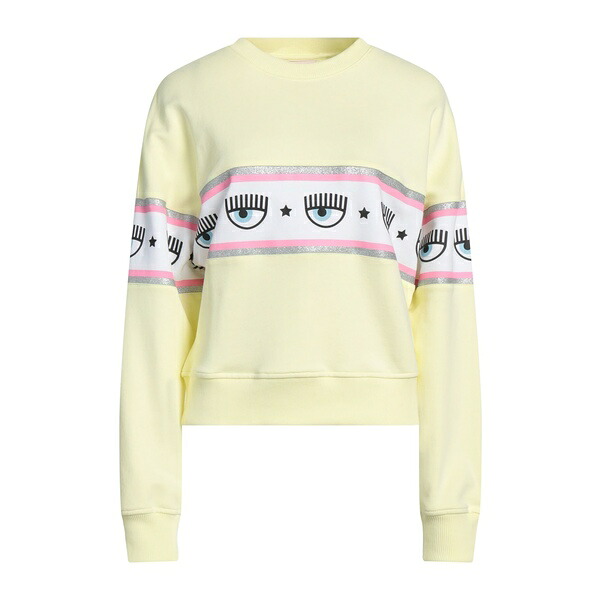 【貨物輸送無料】 シアラフェラーニ レディース パーカー・スウェットシャツ アウター Sweatshirts Yellow