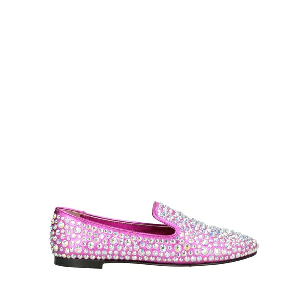 【送料無料】 ジュゼッペザノッティ レディース スリッポン・ローファー シューズ Loafers Pink｜asty