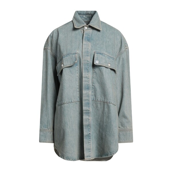 【貨物輸送無料】 アミリ レディース 上衣＆上衣 アウター Denim outerwear Blue