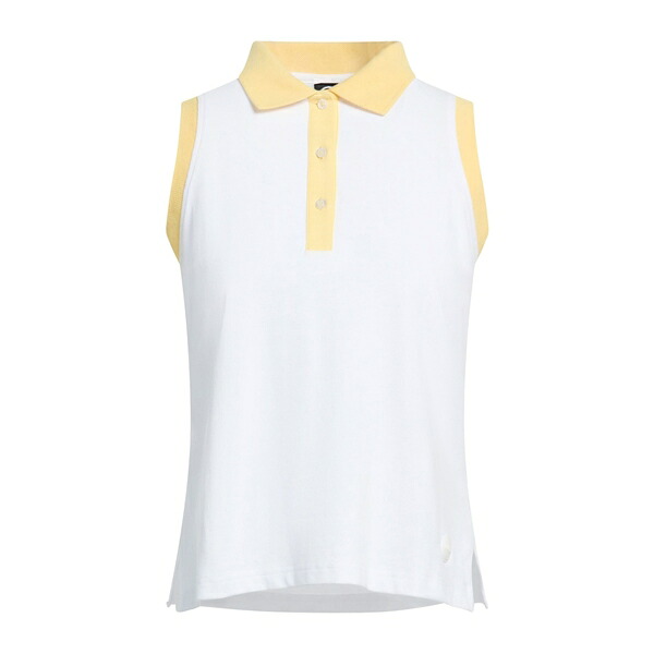 【送料無料】 コルマール レディース Tシャツ トップス Polo shirts White｜asty