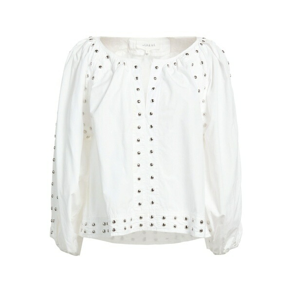【貨物輸送無料】 ザ・グレート レディース プルオーバー トップス Tops White
