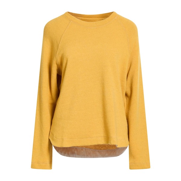 【送料無料】 １２０％リノ レディース ニット&セーター アウター Sweaters Yellow｜asty