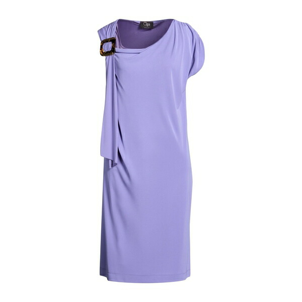【貨物輸送無料】 クリップス レディース 衣装 トップス Mini dresses Purple ワンピーススーツ-スーツ・セットアップ