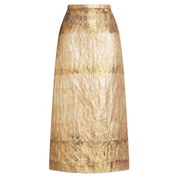 【貨物輸送無料】 ヴァレンティノ ガラヴァーニ レディース スコート ボトムス Maxi skirts Gold