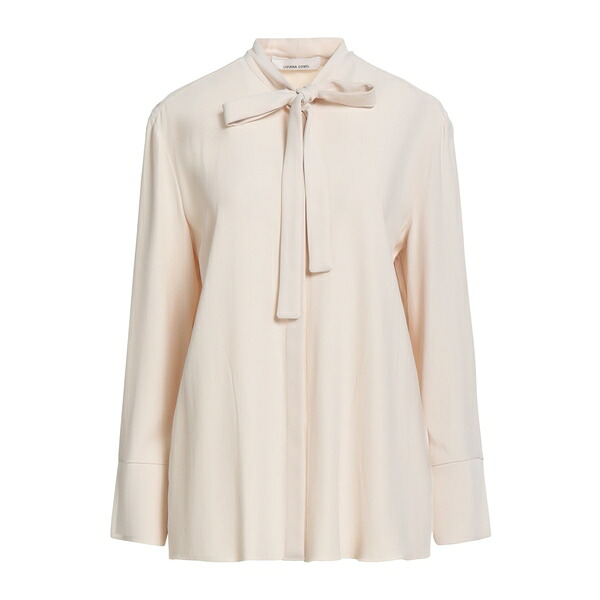 【送料無料】 リビアナコンティ レディース シャツ トップス Shirts Beige|asty