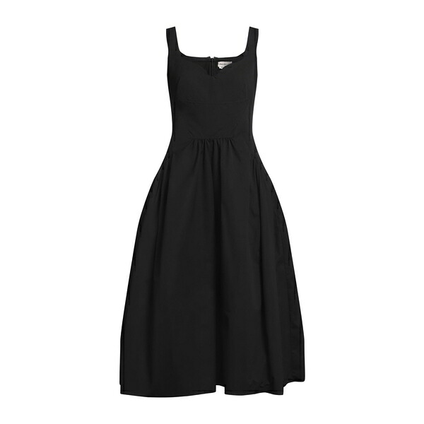 【貨物輸送無料】 マックイーン レディース 衣裳 トップス Midi dresses Black
