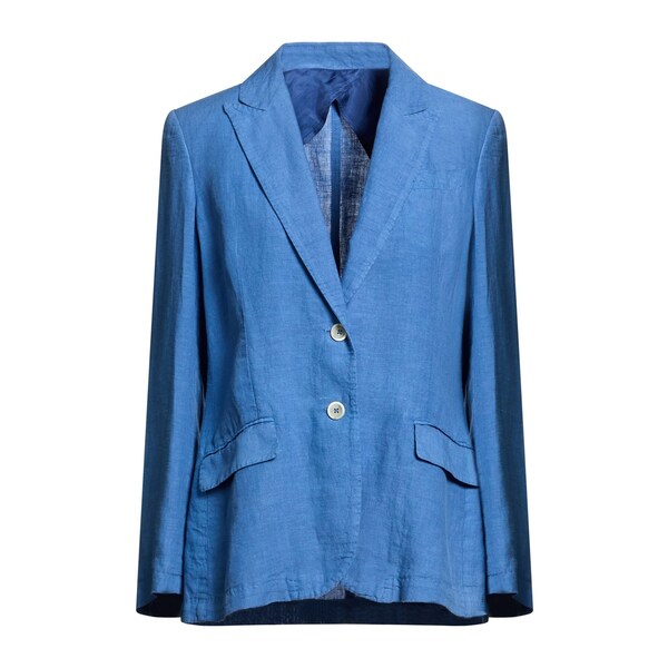 【送料無料】 １２０％リノ レディース ジャケット＆ブルゾン アウター Blazers Blue｜asty