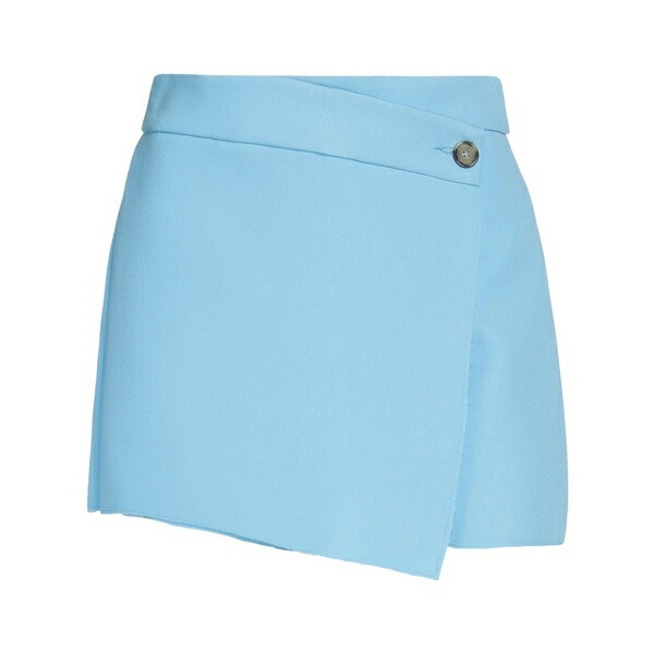 【送料無料】 エムエスジイエム レディース カジュアルパンツ ボトムス Shorts & Bermuda Shorts Azure|asty