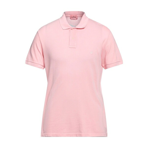 【送料無料】 ブルックスフィールド メンズ Tシャツ トップス Polo shirts Pink