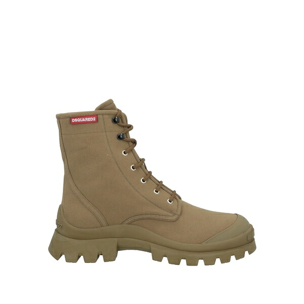 【貨物輸送無料】 ディースクエアード メンズ ブーツ シューズ Ankle boots Green