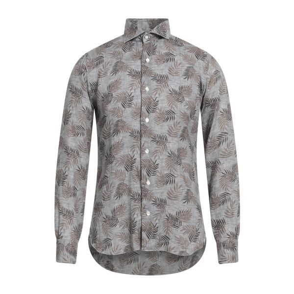 【送料無料】 ダンディライフ バイ バルバ メンズ シャツ トップス Shirts Grey