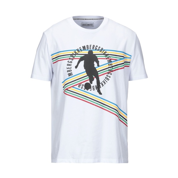 【送料無料】 ビッケンバーグス メンズ Tシャツ トップス T-shirts White
