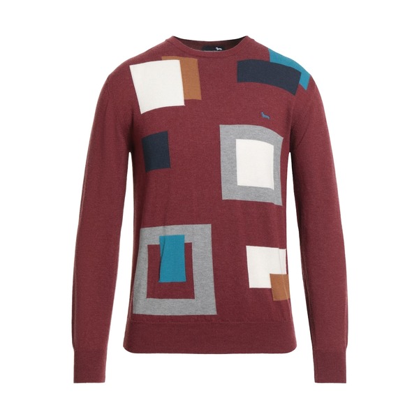 【送料無料】 ハーモント & ブレイン メンズ ニット&セーター アウター Sweaters Red