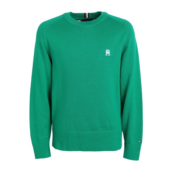 【送料無料】 トミー ヒルフィガー メンズ ニット\u0026セーター アウター Sweaters Green