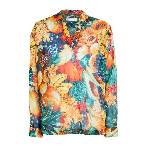 【送料無料】 オールバー ブラウン メンズ シャツ トップス Shirts Orange