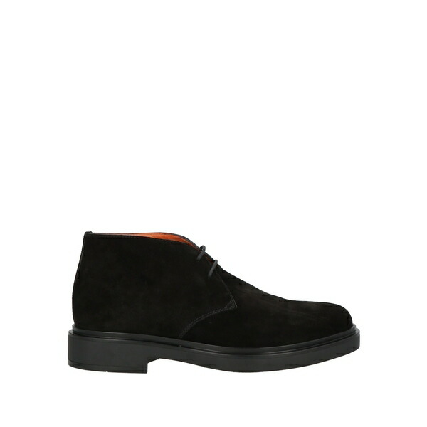 【貨物輸送無料】 サントーニ メンズ ブーツ シューズ Ankle boots Black