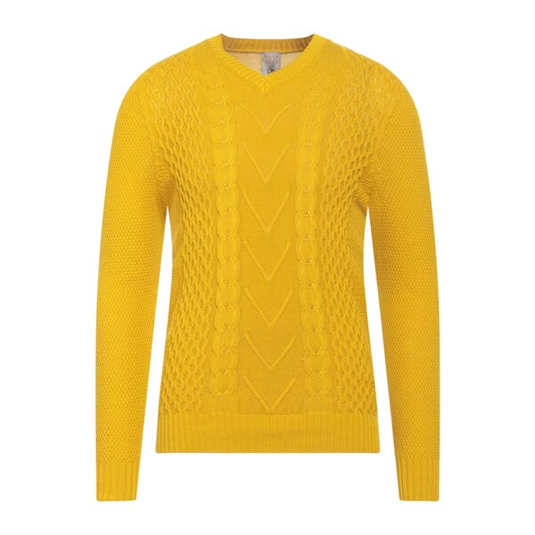 【貨物輸送無料】 エイチ953 メンズ 編み物\u0026スウェーター アウター Sweaters Yellow