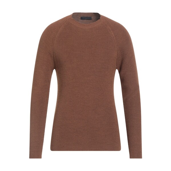 【貨物輸送無料】 ダニエル フィエゾリ メンズ 編み物\u0026プルオーバー アウター Sweaters Brown