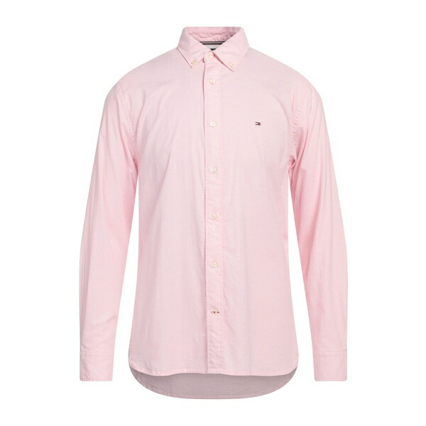 【送料無料】 トミー ヒルフィガー メンズ シャツ トップス Shirts Pink
