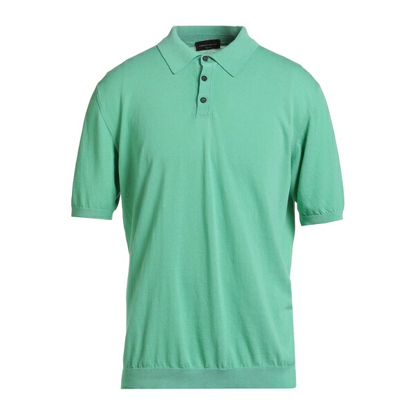 【貨物輸送無料】 ロベルトコリーナ メンズ 編み物\u0026プルオーバー アウター Sweaters Green