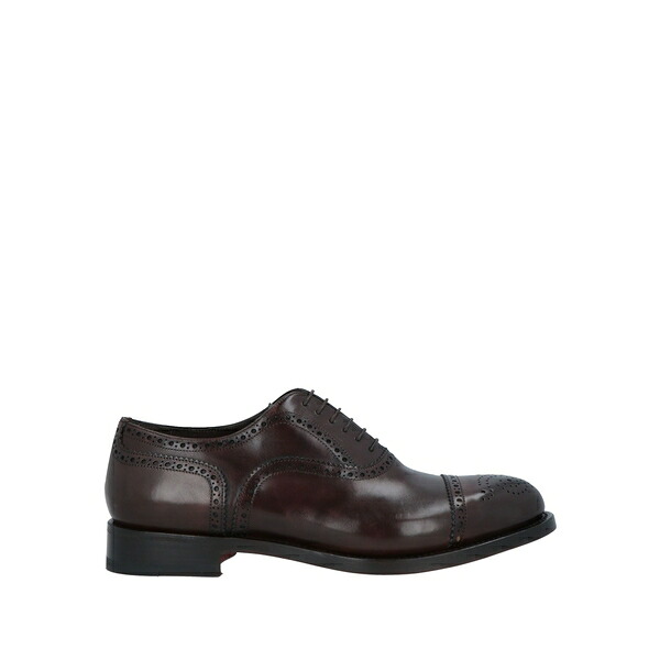 【貨物輸送無料】 サントーニ メンズ 御召しものシューズ シューズ Lace-up shoes Brown