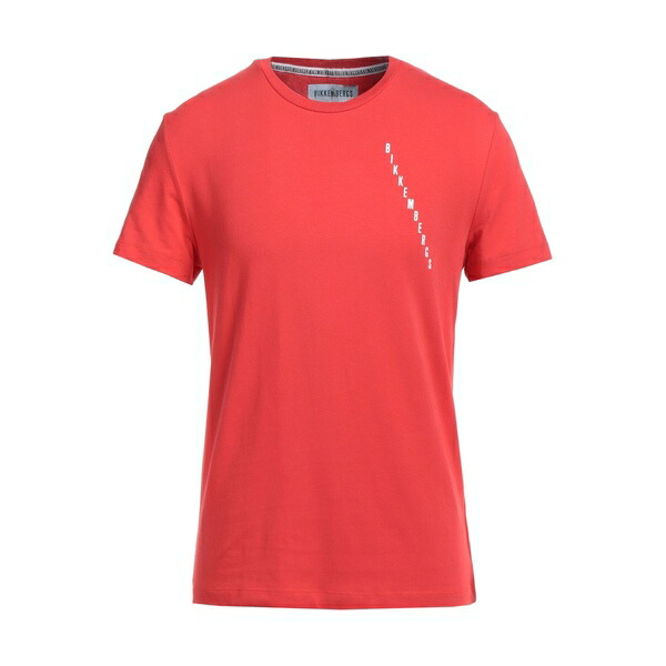 【送料無料】 ビッケンバーグス メンズ Tシャツ トップス T-shirts Red