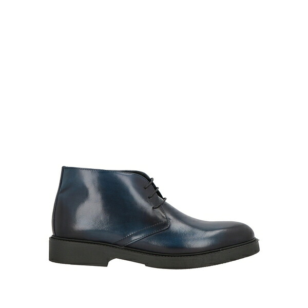 【貨物輸送無料】 カルピエーレ メンズ ブーツ シューズ Ankle boots Blue