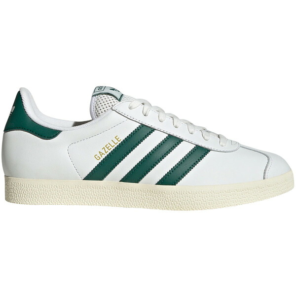 adidas アディダス メンズ スニーカー  【adidas Gazelle Core White Collegiate Green Cream White】  大いさ US_9.5(27.5糎) Core White/Collegiate Green/Cream White