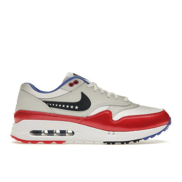 Nike ナイキ メンズ スニーカー  【Nike Air Max 1 \u002786 OG Golf NRG Ryder/Solheim Cup USA (2023)】  大きさ US_M_15 White/Obsidian-Challenge Red-Photon Dust-Hyper Royal