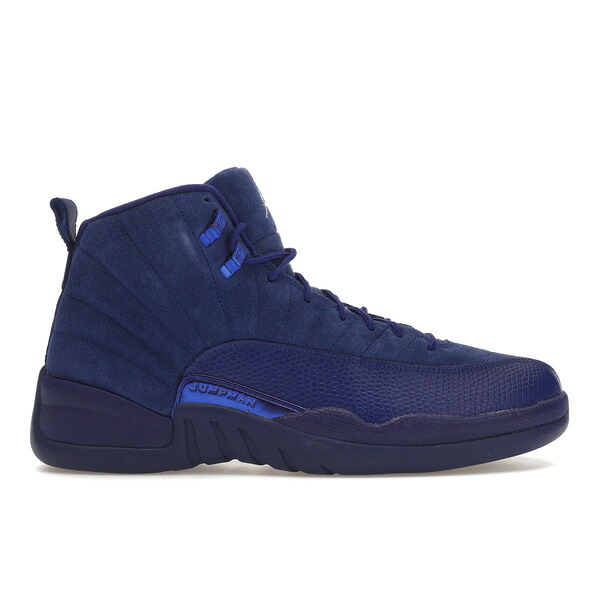 Jordan ジョーダン メンズ スニーカー  【Jordan 12 Retro Deep Royal Blue】  大きさ US_9.5(27.5珊) Deep Royal Blue/White-Metallic Silver