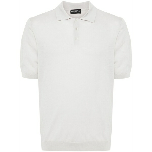 バランタイン メンズ スポーツシャツ トップス Cotton polo shirt  Grey