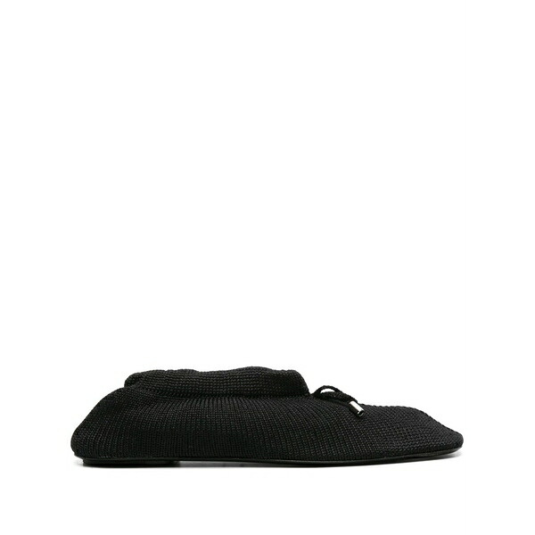 トーテム レディース サンダル シューズ The knitted ballerina shoes Black