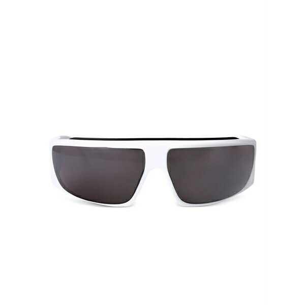 カナダグース メンズ サングラス・アイウェア 付属物 Biker-frame logo-detail sunglasses White