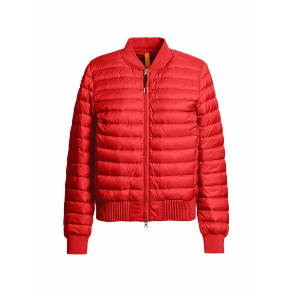 パラジャンパーズ レディース 上衣＆上衣 アウター Quilted zip jacket Red