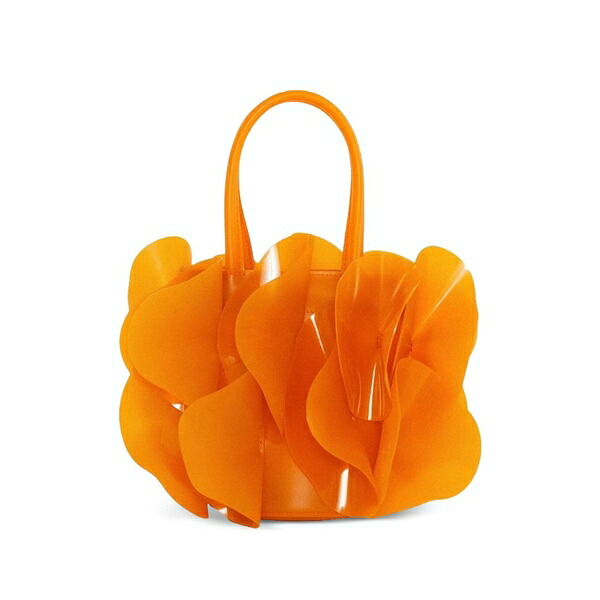 耕園 リオ レディース トートバッグ 御徒面子 Jelly flower tote bag Orange