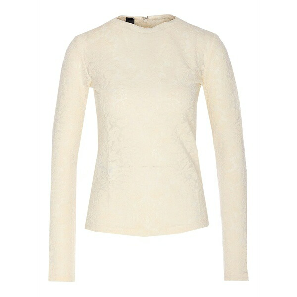 ピンコ レディース プルオーバー トップス Marinara zip crew-neck top Neutrals