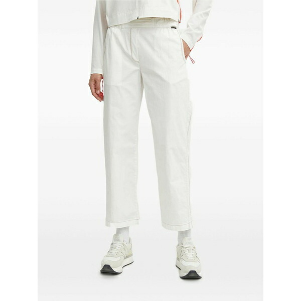 ナパピリ レディース 心地よいズボン下 ボトムス Elasticated-waistband trousers White