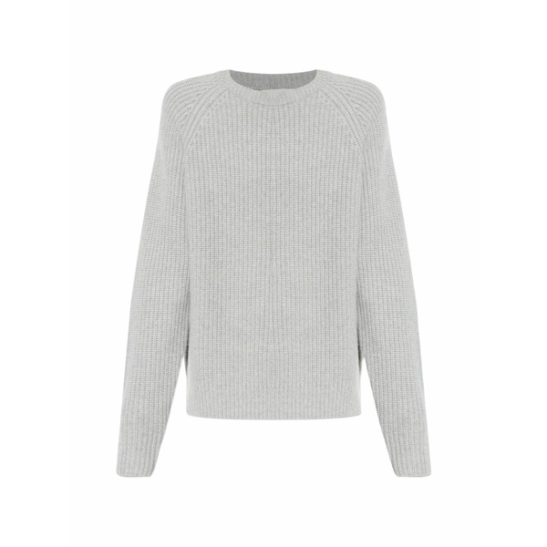 リサ・ヤン メンズ 編み物\u0026スウェーター アウター Raglan-sleeve crew-neck sweater Grey