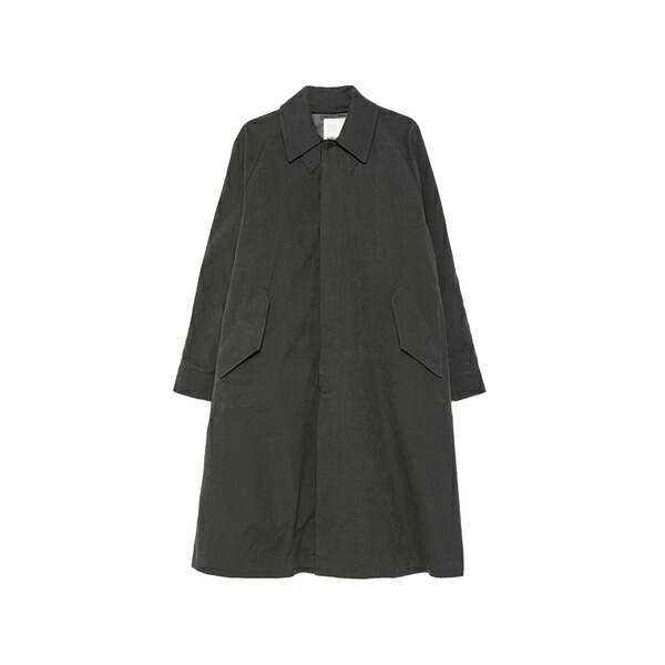 ワイエムシー メンズ 厚地の外套 アウター Runner trench coat Grey