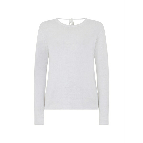 １２０％リノ レディース プルオーバー トップス Tie-detail top White