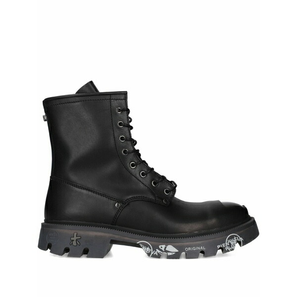 プレミアータ メンズ ブーツ シューズ Brixton lace-up boots Black|asty