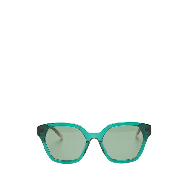 ベネトン  レディース 黒眼鏡＆アイウェア 添え物 Marro geometric-frame sunglasses Green