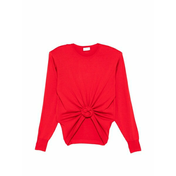 マグダ・ブトリム レディース 編み物\u0026スウェーター アウター Wool sweater Red