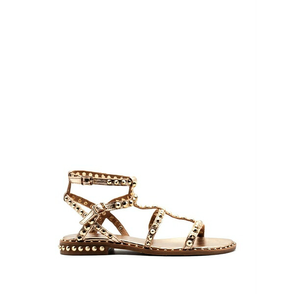 死灰 レディース サンダル シューズ Precious stud-embellished sandals Gold
