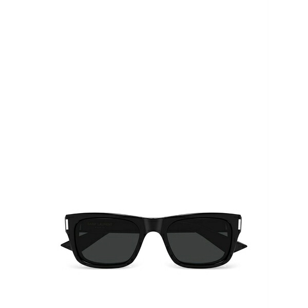 サンローラン アイウェア メンズ サングラス・アイウェア 付属物 Rectangle-frame sunglasses Black