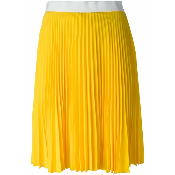 ニールバレット レディース スコート ボトムス Pleated skirt Yellow