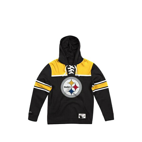 ミッチェル\u0026ネス メンズ パーカー・スウェットシャツ アウター  nfl hockey fleece hoodie Black