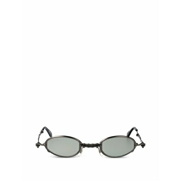 クボラウム メンズ サングラス・アイウェア 付属物 Maske h81 geometric-frame sunglasses Grey